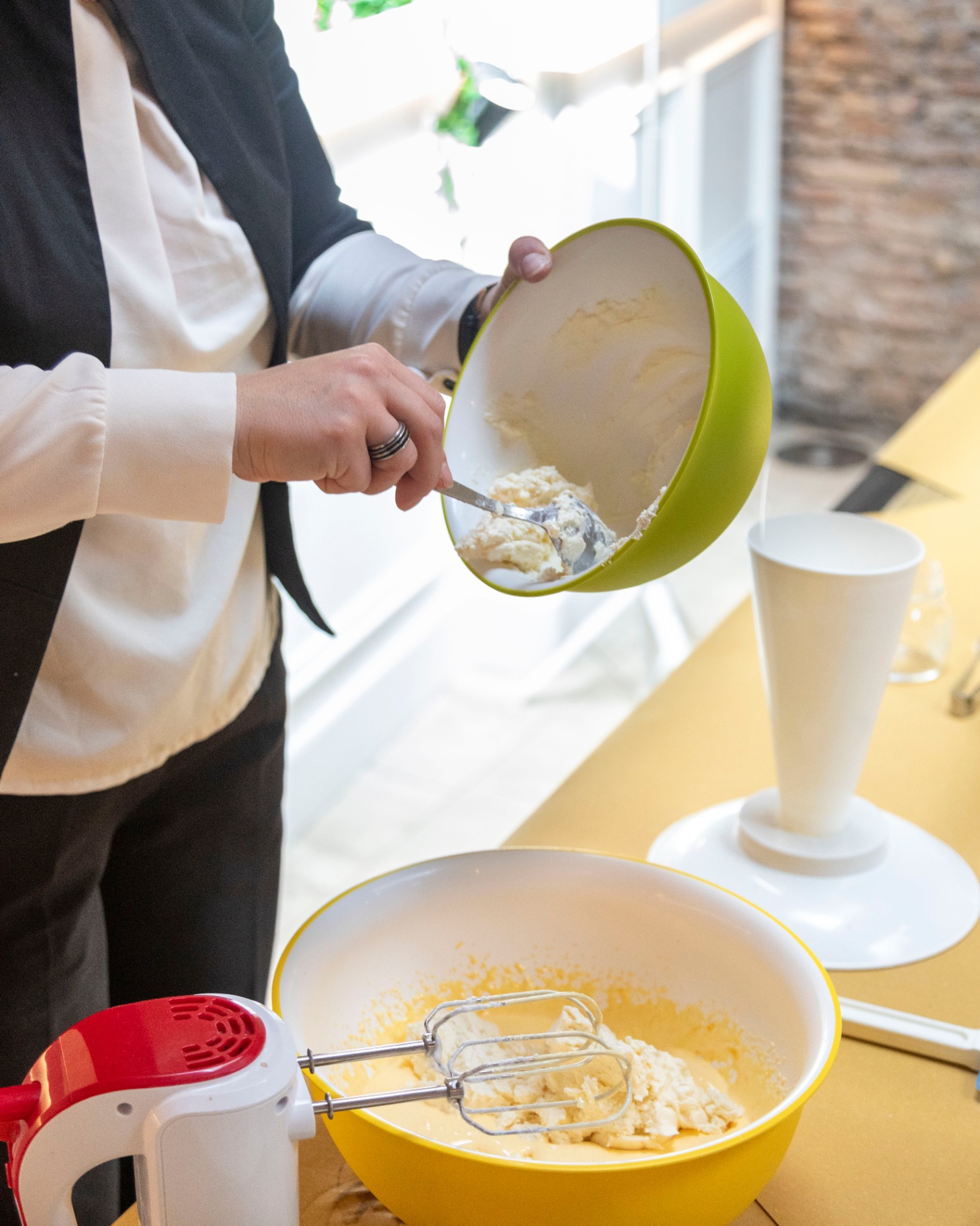 Transferring cream